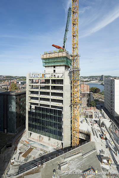 tour des finances à Liège